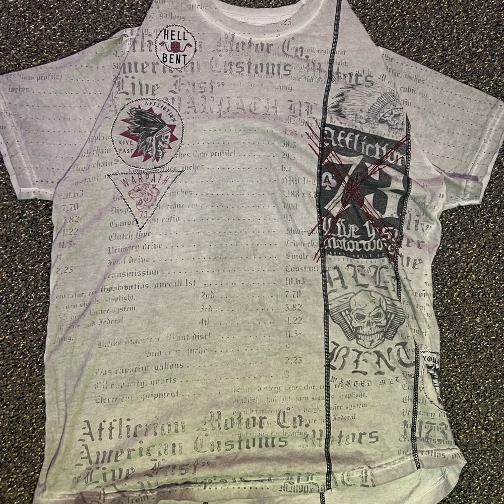 Affliction Hell Bent Shirt